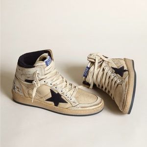 Golden Goose Sky-Star Hi-Top Sneakers